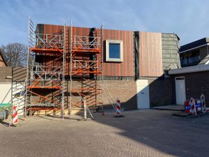 Botecmo Appartementen boven Blokker Wijchen tijdens bouw